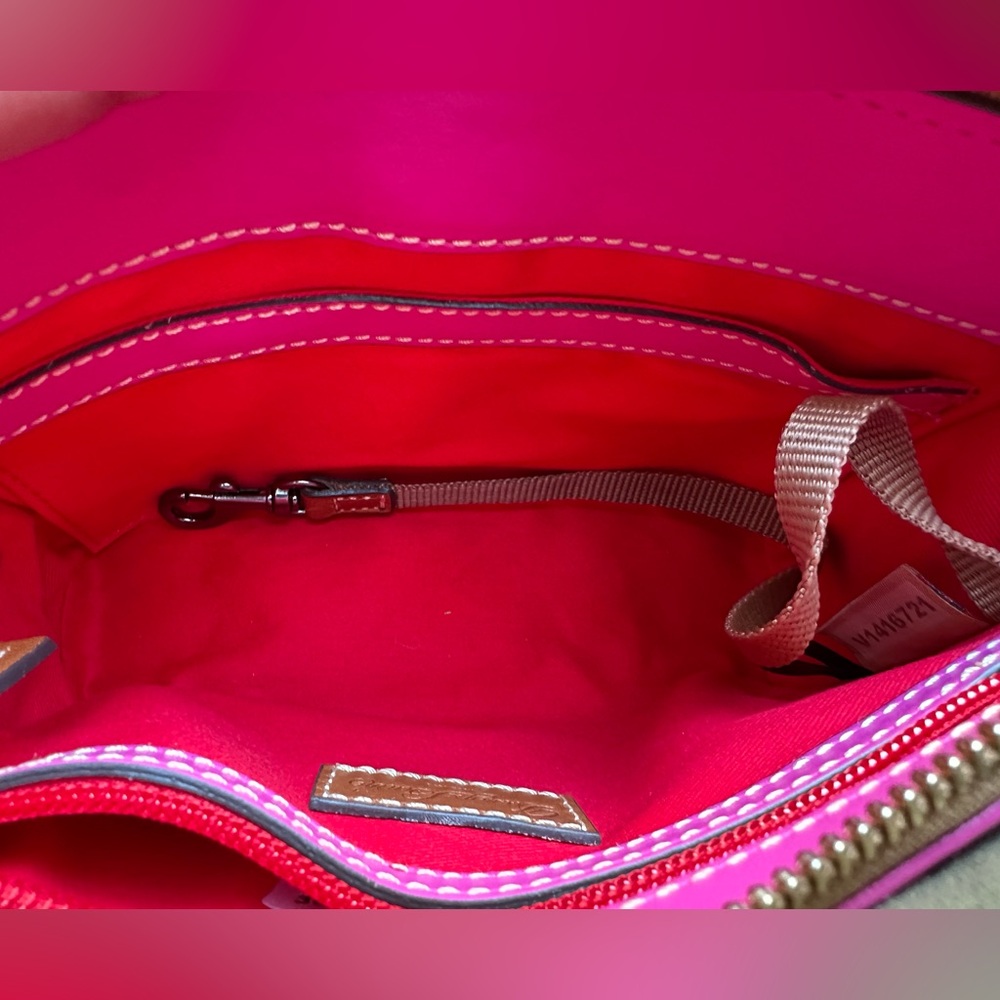 Dooney & Bourke Janine Pink Crossbody - Picture 3 of 8